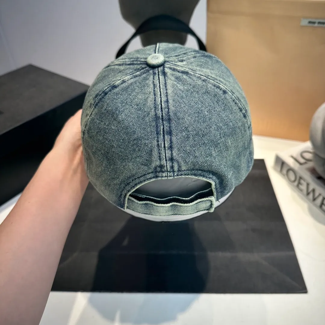 P60 Crow Heart baseball cap, retro cowboy cap, head circumference 57.cm